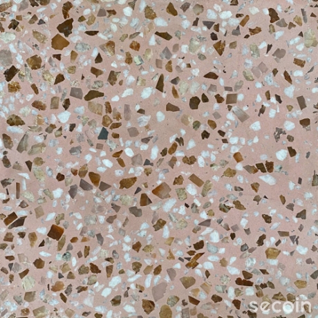 Terrazzo ID-30 Hồng-Nâu